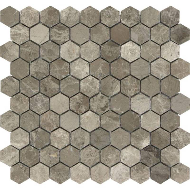 Đá mosaic tự nhiên lục giác VDM0002